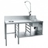 Ön yıkama ve atık toplama masası SPMP-6-5-1500x671
