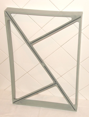 Bahçe yolu için plastik kalıp Üniversal Taş 60x40x6 cm