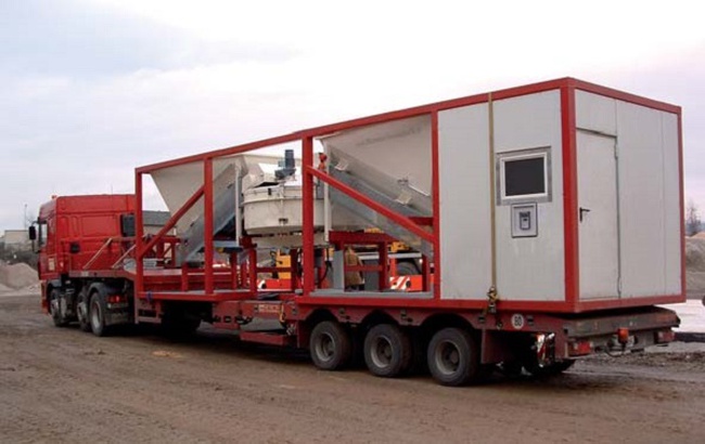 Containerized concrete plant SUMAB K-20