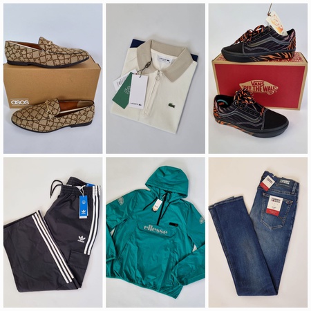 Asos'tan çok markalı karışım (kadın, erkek ve çocuk giyimi)