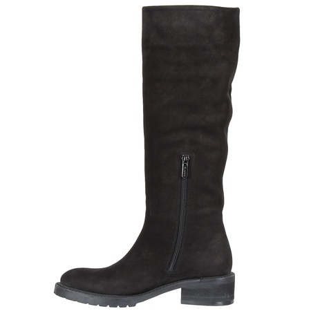 Женские сапоги, натуральный нубук <G5718>