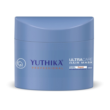 Yuthika Hair Mask for Dry, Frizzy & Damaged Hair, Deep Conditioning, Smoothing, Premium Hair Mask, All Hair Types, Available in 150 & 500 ml