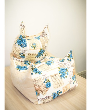 КРЕСЛО-ЧУШКА "ROMANCE BLUE"