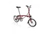 BROMPTON STEEL M6L FOLDING BIKE WITH MUDGUARDS & FRONT CARRIER BLOCK (World Racycles)