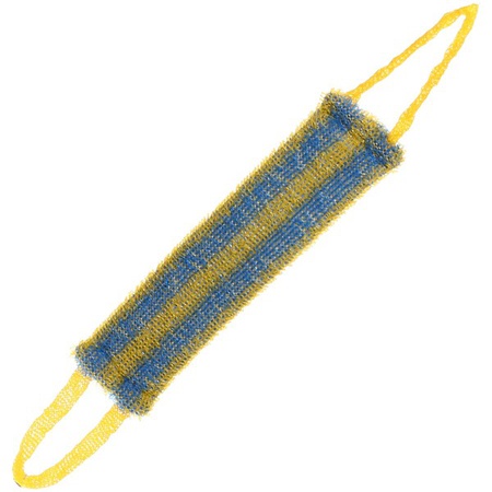 Мочалка с продольными полосами