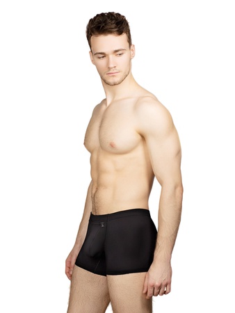 Боксеры черные, закрытая резинка