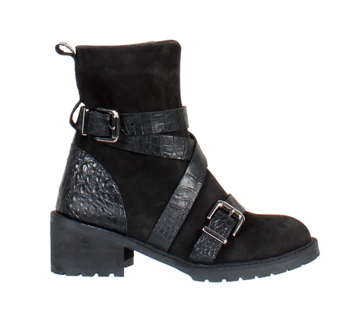 Women&#39;s ankle boots, natural nubuck<G933>