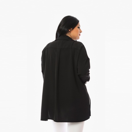 Свободная рубашка большого размера