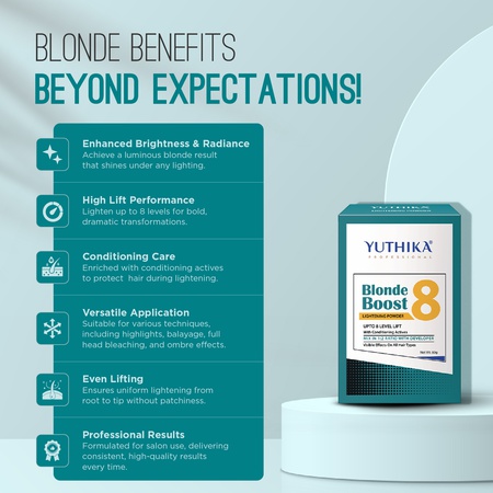 Yuthika Professional Blonder Powder 60g