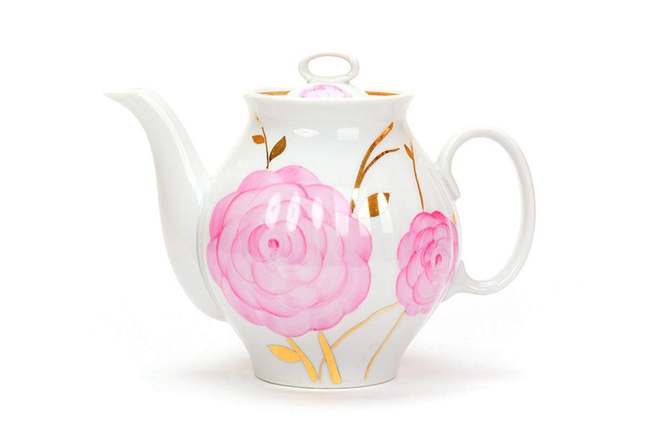 Сервиз чайный 15 предметов Белый лебедь Весенний