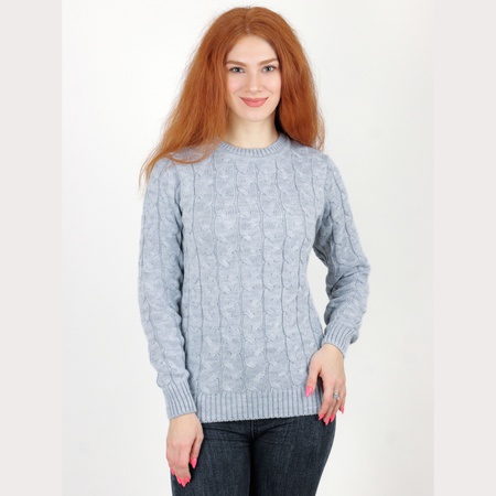 Kadın kazağı Eleonora açık gri