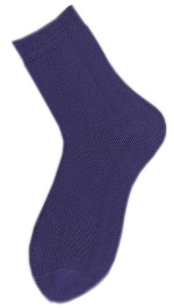 Носки детские/подростковые внутримахровые однотонные