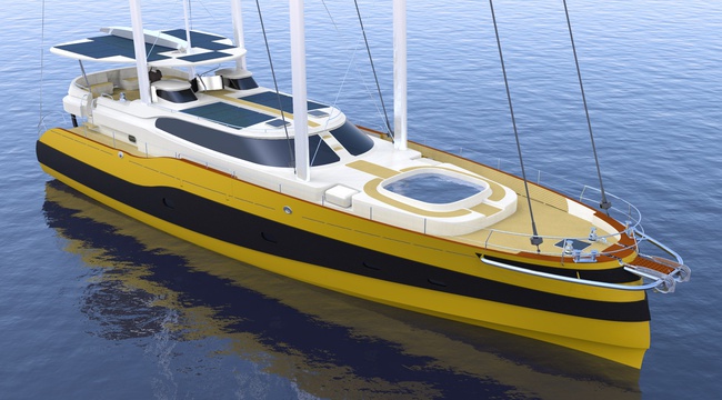 Парусно моторная яхта Rex 24м