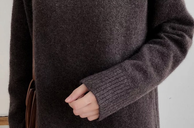 Женское вязанное платье свитер, женственный трикотажный костюм двойка