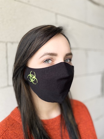 Маска защитная дизайнерская не медицинская