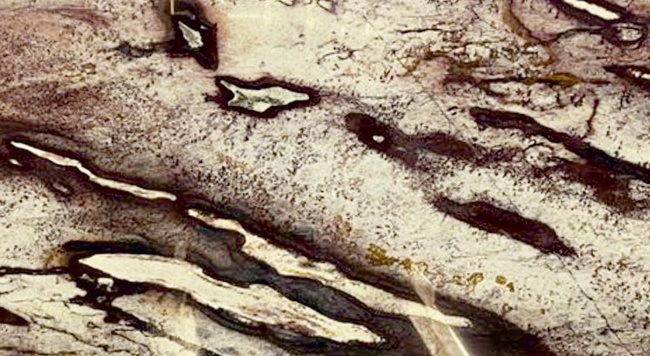 Черный леопардовый мрамор