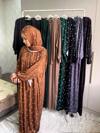 Комплект Платье с платком