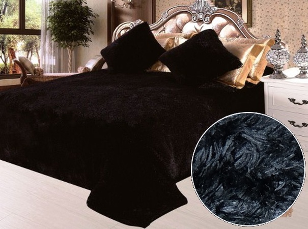 Покрывало Шиншилла длинный ворс 160\220