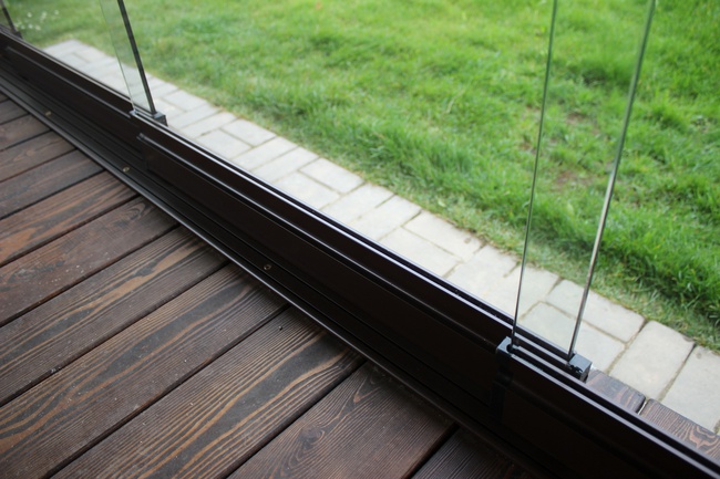 Безрамное остекление