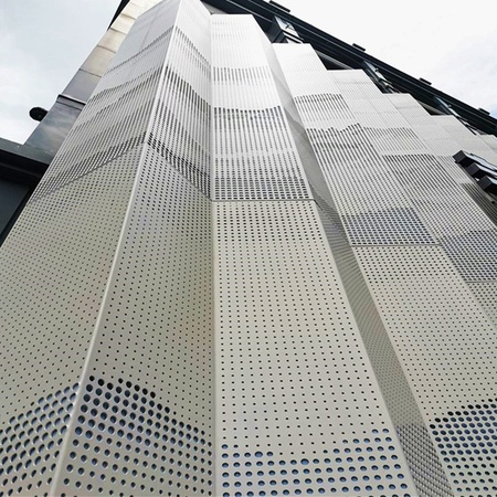 Perforated aluminum sheet
