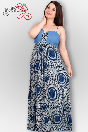 1090-1 sundress for the summer, sizes 44-48