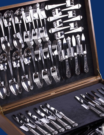 Набор столового серебра на 6 персон №10 (86 пред.)