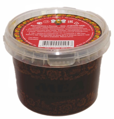 Natural flower honey, linden, buckwheat, sweet clover 1 kg