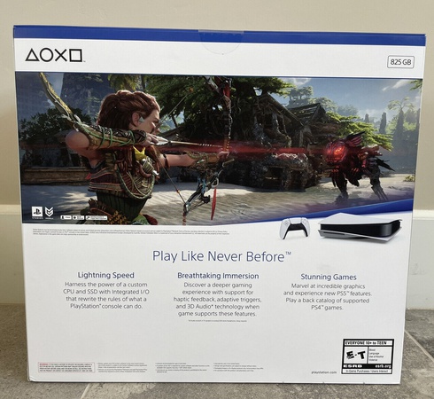 НОВАЯ дисковая консоль Sony PlayStation 5 PS5 | Пакетное издание Horizon Forbidden West