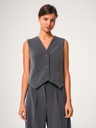 Костюм брючный с жилеткой