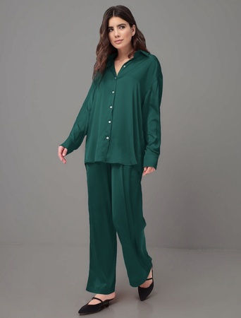 İpek Pantolon Takım