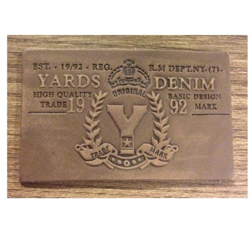 Кожаные этикетки для одежды с вашим логотипом