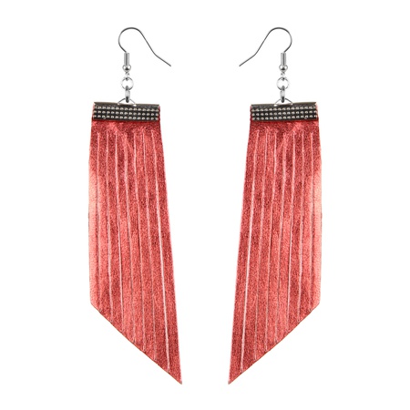 W-104 Кожаная серьга