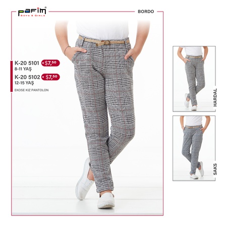 EKOSE KIZ PANTOLON