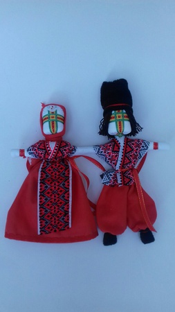 Handmade.Оберег-подарок "Неразлучники" Кукла-мотанка.