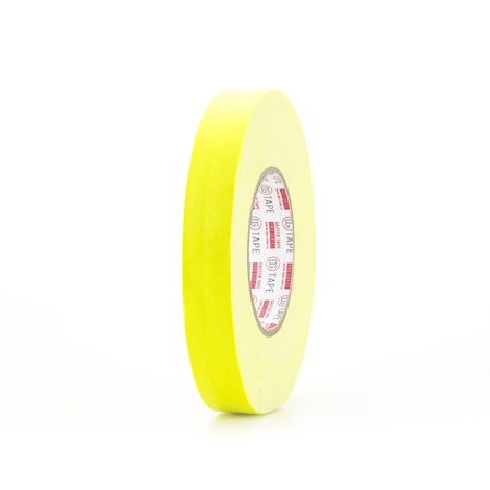 Gaffer Tape@ultraMATT - Green Fluorescent 24mm/50m - Gaffer tape xtra Matt