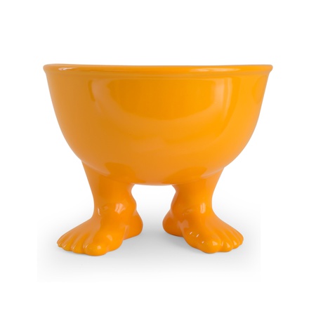 وعاء (طبق) برتقالي متوسط