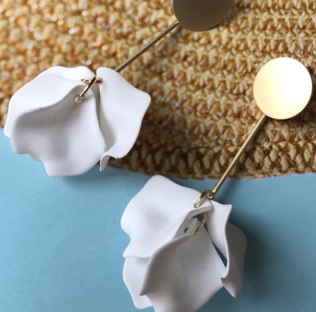 Серьги эффектные