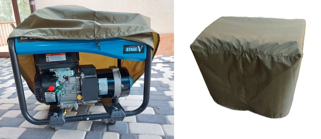 Чехол для генератора с затяжками для защиты от грязи, дождя, пыли