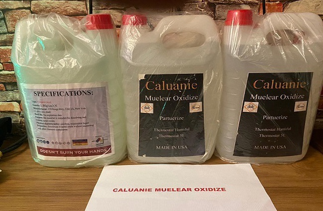 Caluanie Muelear Oxidize Parteurize