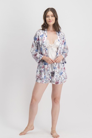 Женское шелковое белье из сатина