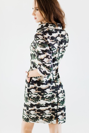ПЛАТЬЕ МОЛОДЁЖНОЕ КАМУФЛЯЖ (Ф/П)