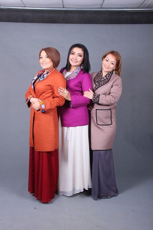 Women's national dress chapan - kaftan