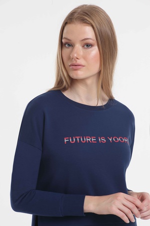 повседневные брюки Свободные брюки и свитшот с длинным рукавом Se