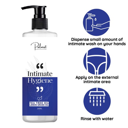 Palmist Intimate Hygiene Wash (SLS/Paraben free) 200ml