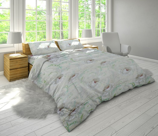 Double bed linen (no seam)