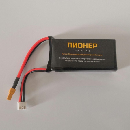 Li-Po pil 7,4 V, 1000 mAh, 20C, 2S