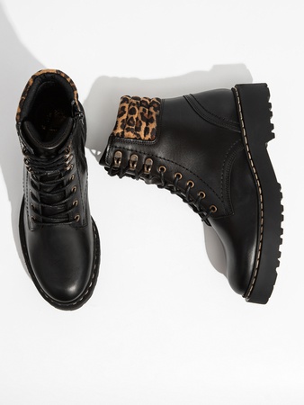 Стильные Женские кожаные ботинки / полуботинки на шнуровке MADE IN EUROPE