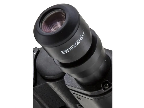 Бинокулярный микроскоп 1000x, объективы E-PLAN, подсветка X-LED