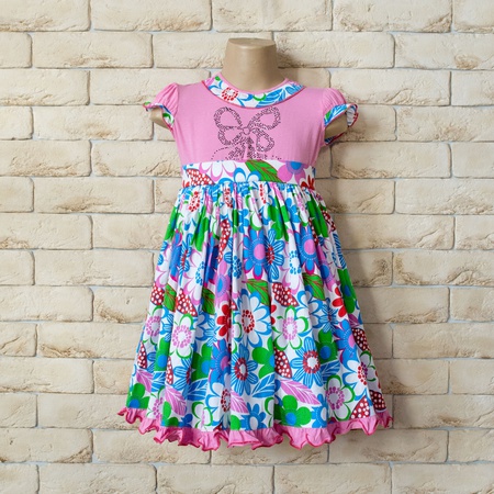 Платье для модных девочек (101-59)