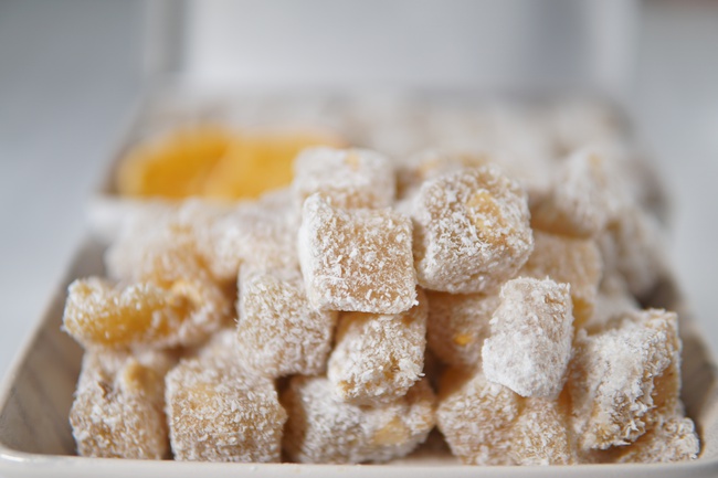 рахат-лукум со вкусом настоящих фруктов, апельсин, лимон